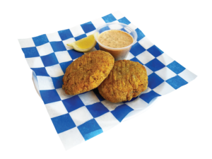 Crab Cakes (2) grilled or fried served with stingray sauce