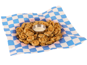 Fried Jalapeños served with ranch dressing
