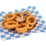 Onion Rings served with ranch chipotle sauce