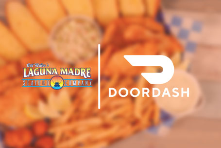 Laguna Madre logo, DoorDash logo