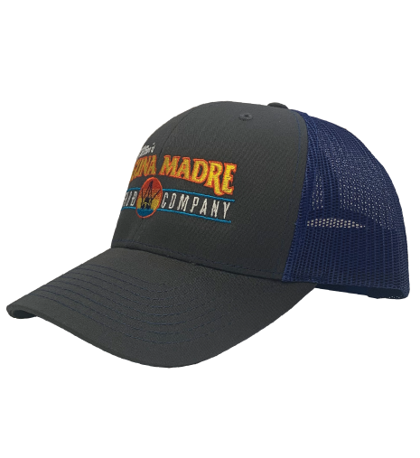 Laguna Madre Blue Logo Hat Side Angle